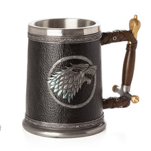 Load image into Gallery viewer, Game of Thrones Stark Direwolf Coffee Mugs