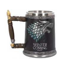 Load image into Gallery viewer, Game of Thrones Stark Direwolf Coffee Mugs