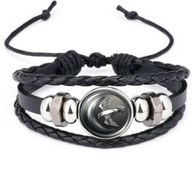 Load image into Gallery viewer, Stark Direwolf Logo Bracelet