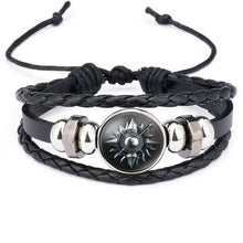 Load image into Gallery viewer, Stark Direwolf Logo Bracelet
