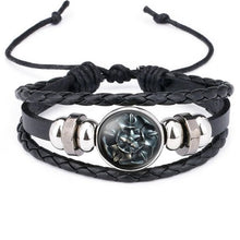 Load image into Gallery viewer, Stark Direwolf Logo Bracelet