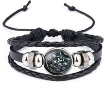 Load image into Gallery viewer, Stark Direwolf Logo Bracelet