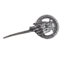 Load image into Gallery viewer, hand of the king metal alloy brooch
