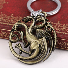 Load image into Gallery viewer, Keychain House Targaryen
